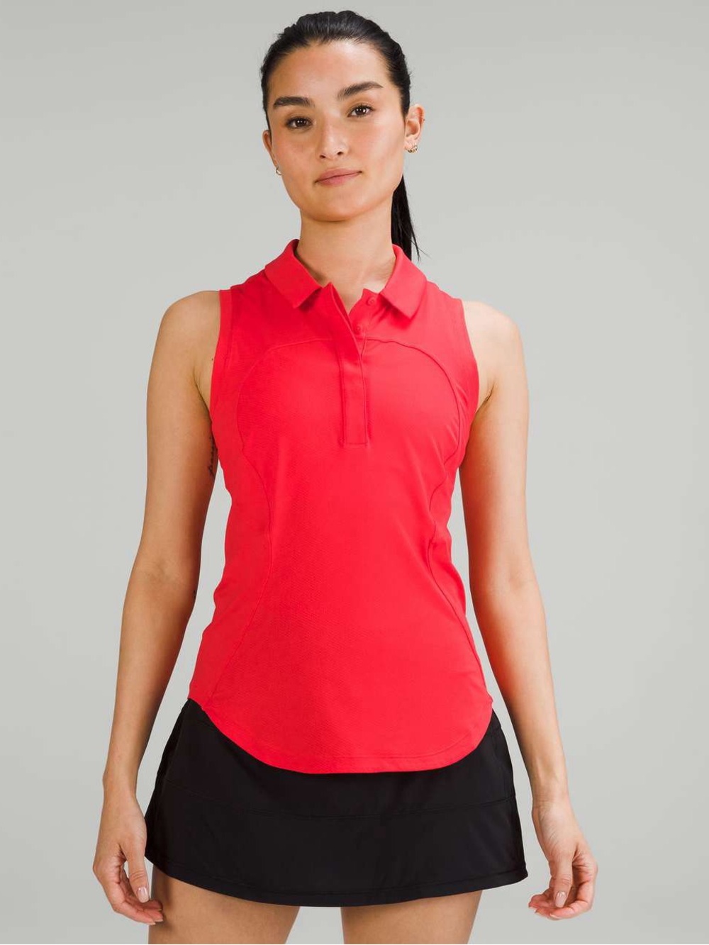 Lululemon Quick-Dry Sleeveless Polo Shirt